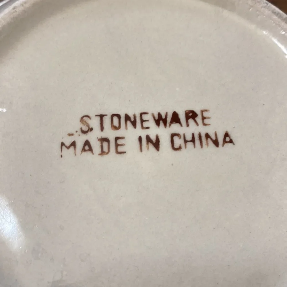 Lot of 4 Stoneware Serving Bowls